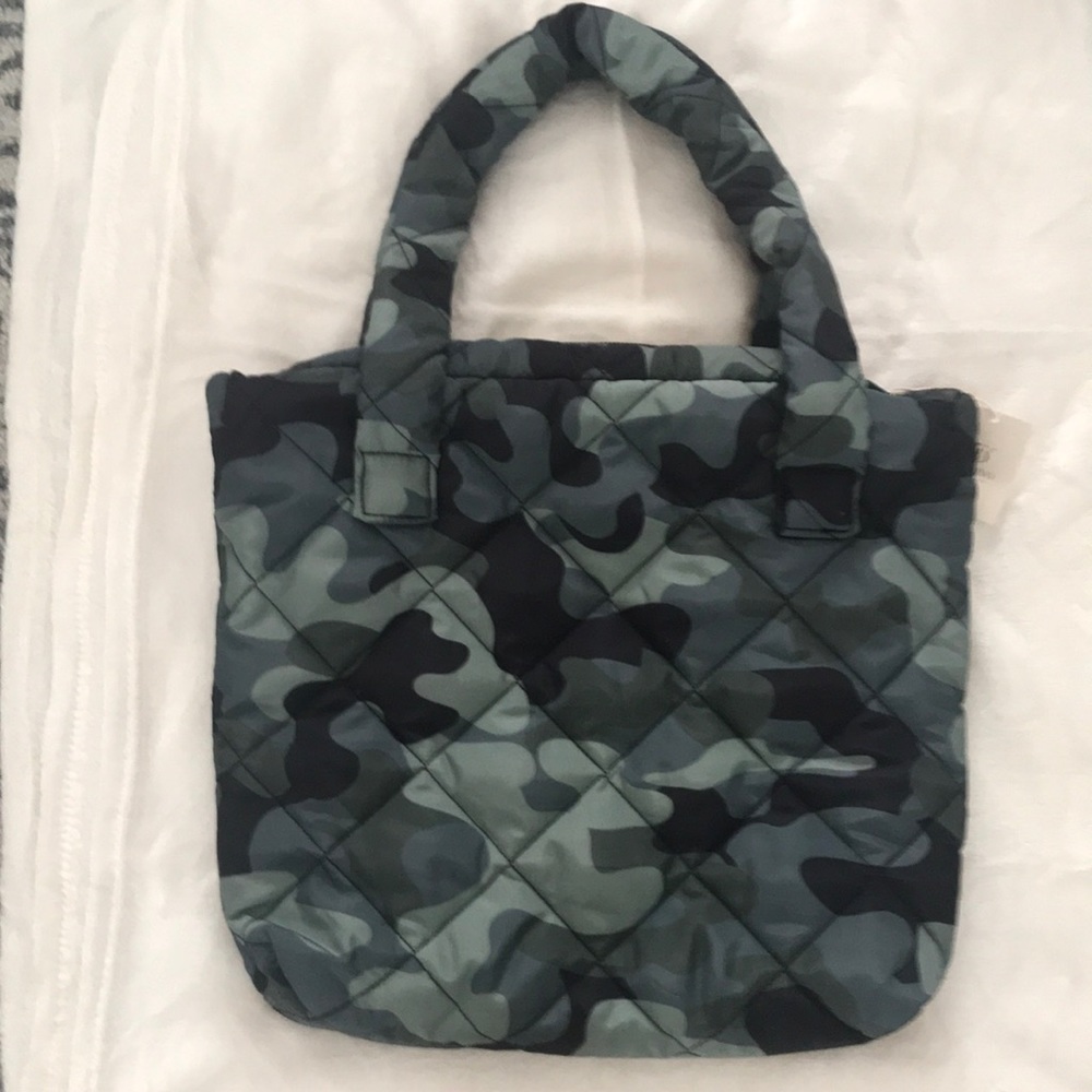 Camouflage puffer Tote/Shoulder bag